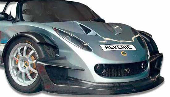 340R FRONT SPOILER, CARBON (DEEP VERSION) WITH SPLITTER PLATE & GURNEY END PLATES WITH BRAKE DUCTS