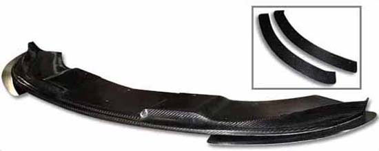 CARBON SPLITTER PLATES (FOR ELISE S2 FRONT SPOILER)