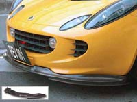 ELISE S2 FRONT SPOILER WITH INTEGRATED SPLITTER PLATES, CARBON