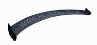 UNIVERSAL FIT MOTORSPORT REAR WING, 110MM CHORD (CURVED), CARBON, ADJUSTABLE CLAM/BOOT/ROOF MOUNTED - R01SB0206