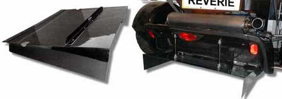 Lotus 340R carbon rear diffuser long length - R01SB0341