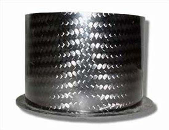 CARBON 75MM STRAIGHT INTAKE SNORKEL