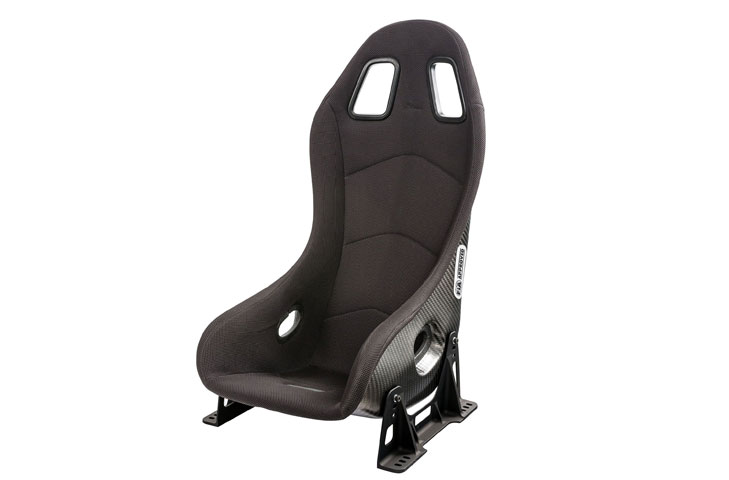 ReVerie Super Sports Carbon Fibre Seat - Twin Skin, FIA Fabric Trimmed, FIA Approved - R01SI0101