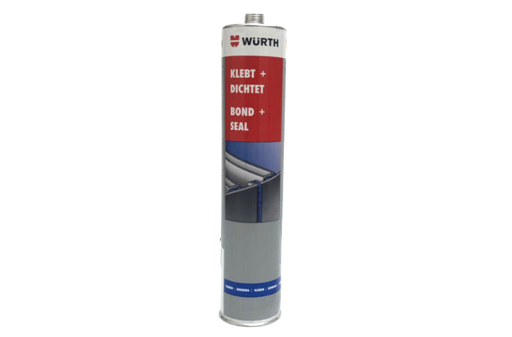 WURTH BLACK QUICK DRY PU SEALER, 0890 100 73 (SIKAFLEX)