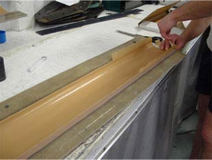 Moulding the new sleave