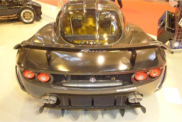 5 Element rear diffuser on RST Evo Exige S2