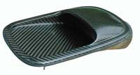 REVERIE Mondello Carbon Fibre Air Intake Scoop - 75mm Oval Outlet