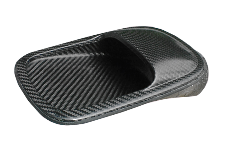 REVERIE Mondello Carbon Fibre Air Intake Scoop - 75mm Oval Outlet - R01SB0026