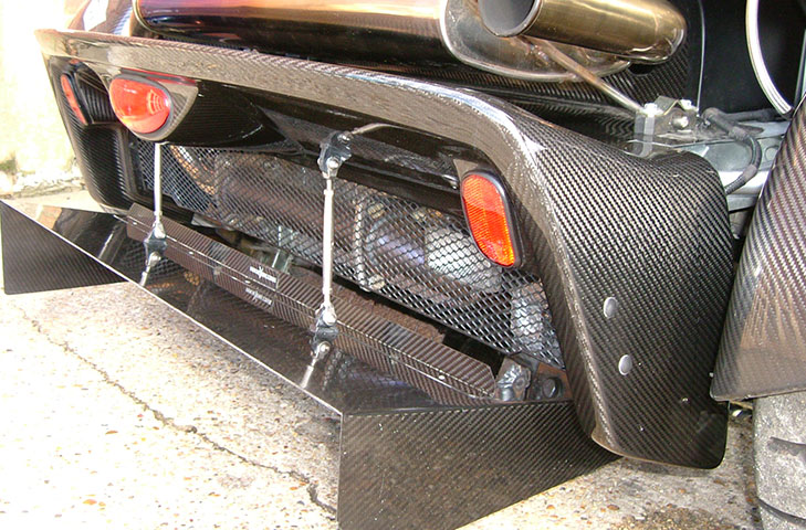 Lotus 340R (00) Carbon Fibre Rear Mid Spoiler - R01SB0041