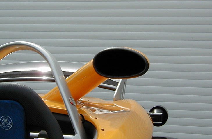 REVERIE Lotus 340R GRP Boost Tube Assembly with Carbon Cowl Ring - Unpainted - R01SB0046