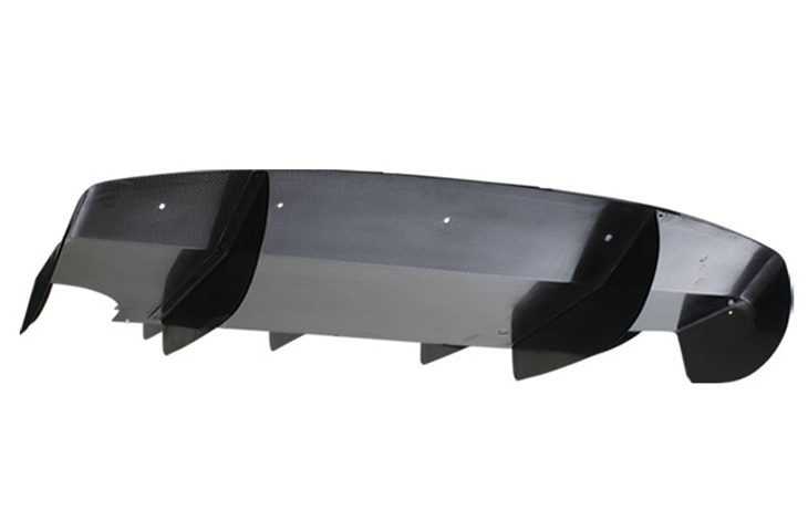 REVERIE Lotus Elise S2 (01 -11) (Std)/2-Eleven (07 - 11) Carbon Rear Diffuser - 3 Element - R01SB0109