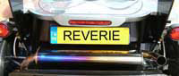 REVERIE Lotus 340R Carbon Fibre Rear Number Plate Holder