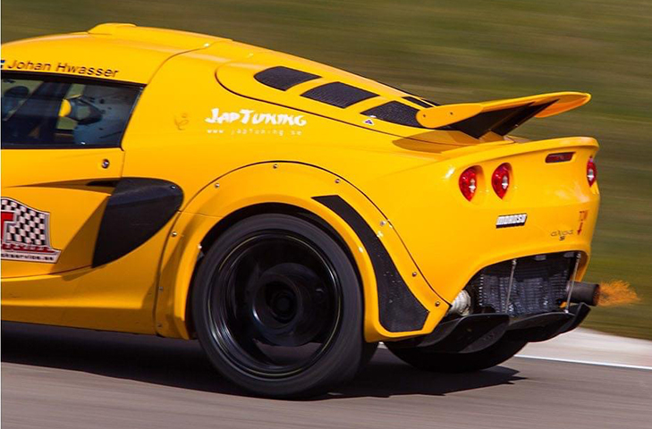 REVERIE Lotus Exige S2 GRP Rear Wheel Arch Kit Pair (External Flange) - 40/55mm - R01SB0187