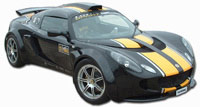 REVERIE Lotus Exige S2 GRP Full Wheel Arch Kit (Internal Flange) - 40/55mm