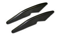 Lotus Exige S2 Carbon Fibre Tailgate Wing Mount Covers - Pair