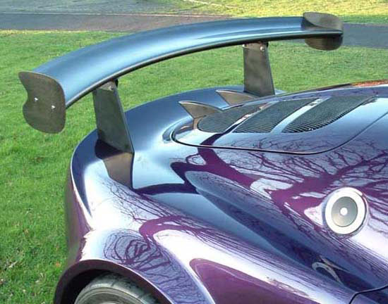 REVERIE Lotus Exige S2 Carbon Fibre Tailgate Wing Mount Covers - Pair - R01SB0192