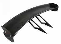 Lotus Exige S2 Carbon Rear Wing Kit (Curved) - 225mm Chord x W1245mm, Adjustable