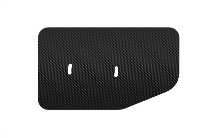REVERIE Slotted Carbon Fibre Wing End Plates 