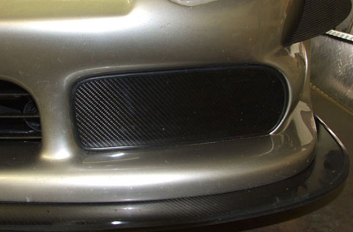 Noble M12/ M400/ 3R Carbon Fibre Brake Duct Covers - Blank - R01SB0297