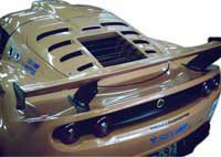 REVERIE Lotus Exige S2/220S/240R/250/255 Carbon Fibre Tailgate/Hatch with Intercooler Vents & Boot Cover