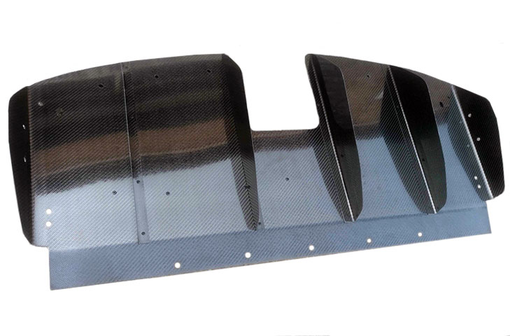 Lotus Evora (10 - 21) Standard Carbon Fibre Rear Diffuser - 5 Element - R01SB0359