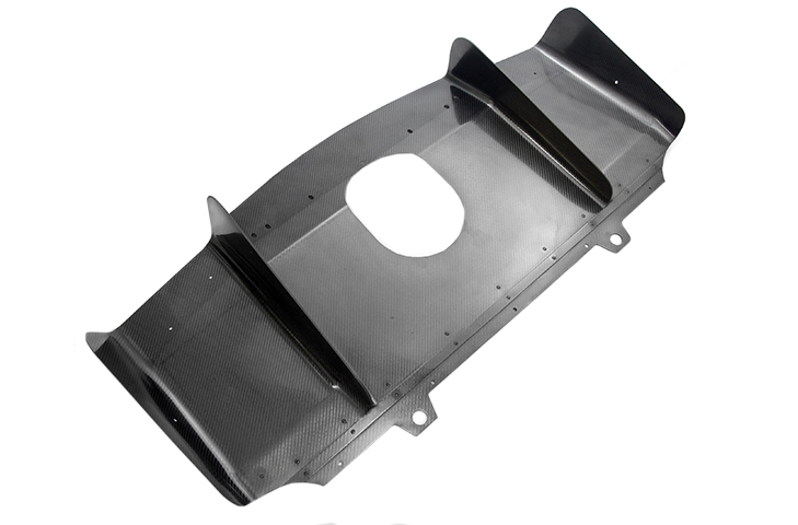 Lotus Exige Cup 260 (08 - 10) Carbon Fibre Rear Diffuser - Std/Exhaust Hole - R01SB0372
