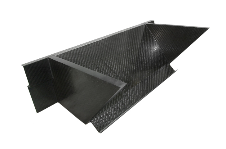 Lotus Exige S2 GT3 (06) Carbon Fibre Angled Radiator Mount - R01SB0389