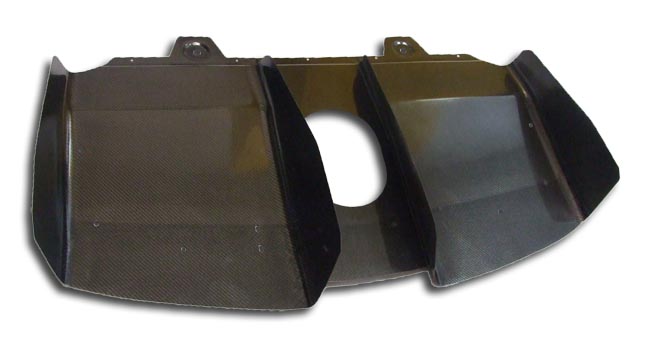 Lotus Elise S3 (11) Carbon Fibre Rear Diffuser - 3 Element