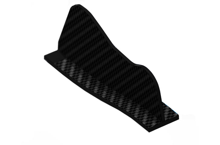Carbon Wing Support Tab 310mm LD Wing Straight Top Mounted LH RH
