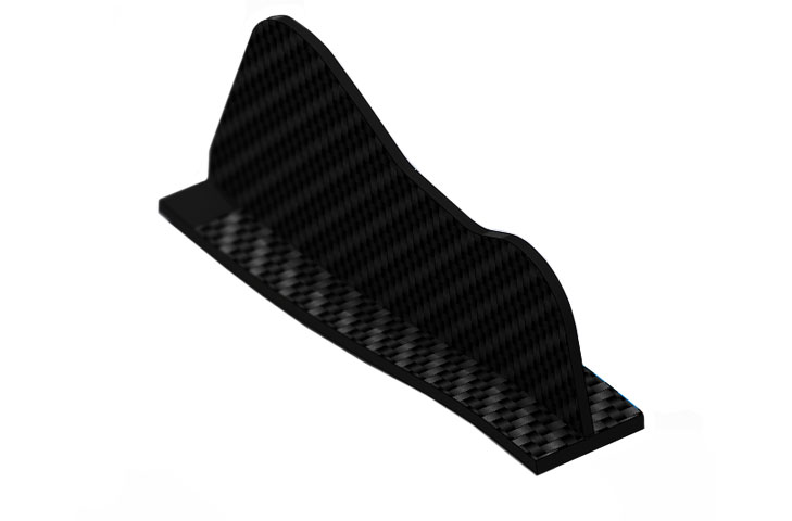 Carbon Wing Support Tab 310mm LD Wing Straight Top Mounted LH RH.