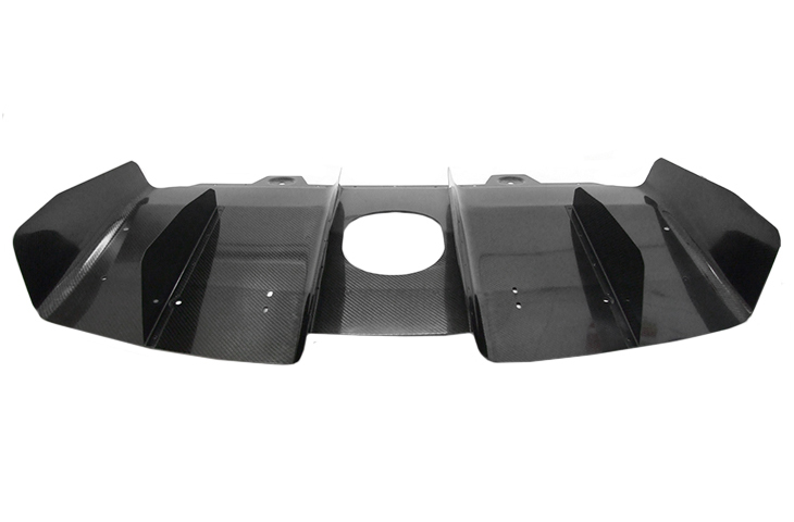 Lotus Elise S3 (11) Carbon Fibre Rear Diffuser - 5 Element. - R01SB0452