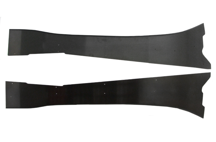 Lotus Exige S3 V6 Carbon Fibre Side Skirt Sill Extensions - Pair - R01SB0462