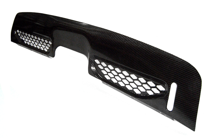 Lotus Exige S3 V6 (12 - 16) Carbon Fibre Rear Diffuser Upper Grill Surround - R01SB0482
