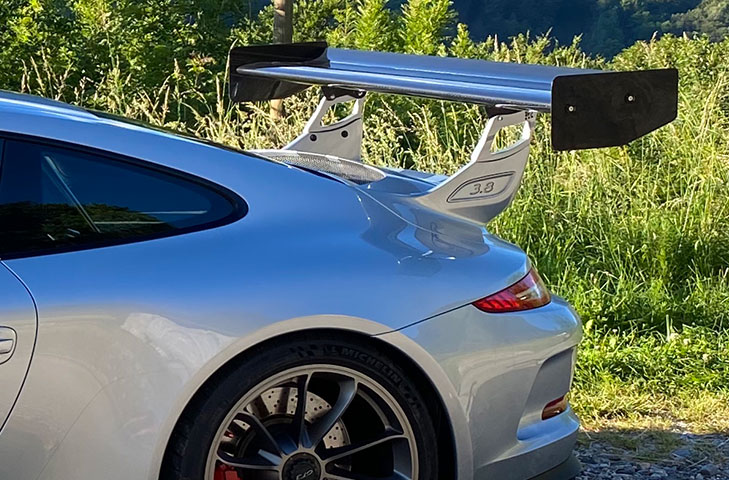 Porsche 911 991.1 GT3 (13 -15) High Down-Force Carbon Fibre Rear Wing Kit - 310mm - R01SB0487