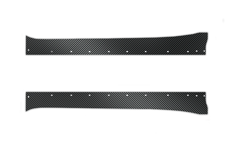 Porsche 911 991.1 GT3 (13 - 15) Carbon Horizontal Sill Extensions - LH & RH Pair - R01SB0488