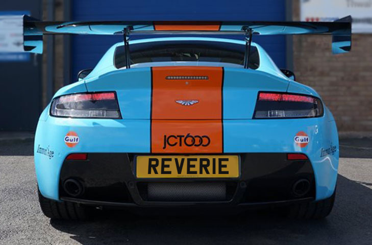 Aston Martin Vantage (05 - 17) GTE Style Carbon Rear Wing Kit (Straight) - 310mm Low-Drag Chord x W1600mm - R01SB0510