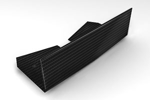 Lamborghini Aventador (11 - 22) Carbon Fibre Front Number Plate Holder