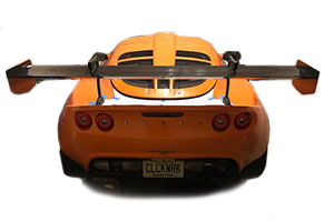 Lotus Elise/Exige S2 Carbon Rear Wing Kit - 310mm Chord Low Drag with Swan Mounts