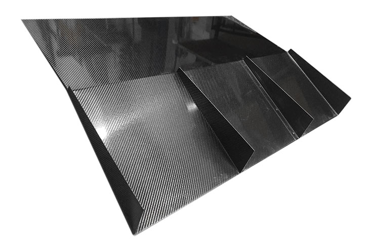 Caterham CSR260/360/420/620 (Duratec) Carbon Fibre Rear Diffuser - 3 Element. - R01SB0549