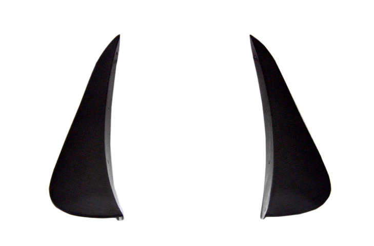Alfa Romeo 4C Carbon Fibre Bumper Canards Large - Pair - R01SB0550