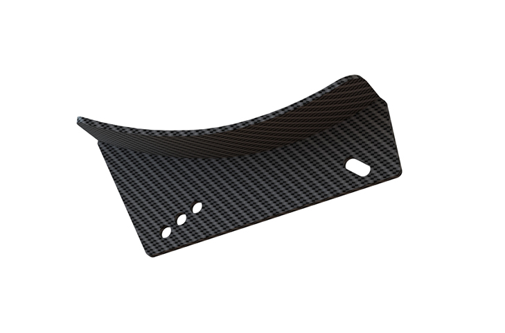 110mm Rear Wing Carbon Drop Tabs LH RH