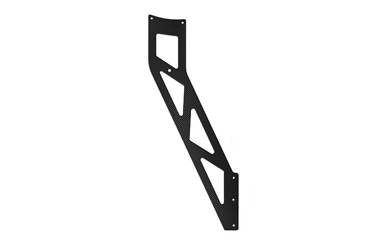 Ariel Atom Rear Wing Std Height Carbon cnc Side Mounts