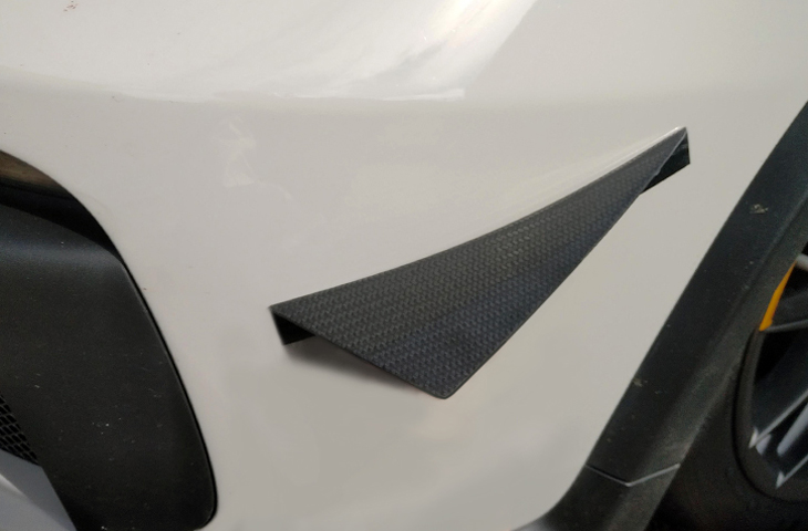 Porsche 911 991.2 GT3 and GT3RS (18 - 19) Carbon Fibre Bumper Canards - Pair