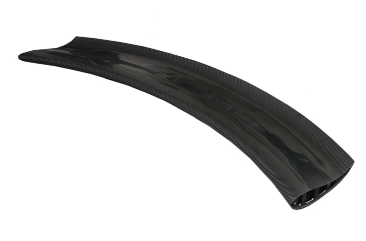 310mm Chord High Downforce Curved Rear Wing 1500mm Bottom Mounted