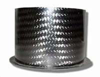 REVERIE Air Intake/Inlet Pipe - 75mm Straight Outlet, Carbon Fibre
