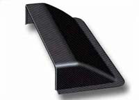 Carbon Fibre Bonnet/Roof Scoop - 300 x 140 x 49mm, External Flange