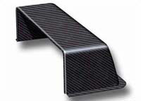 REVERIE Carbon Fibre Bonnet/Roof Scoop - 300 x 140 x 90mm, External Flange