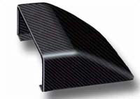 REVERIE Carbon Fibre Bonnet/Roof Scoop - 150 x 140 x 49mm, Internal Flange