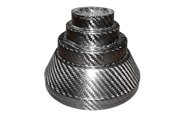 REVERIE Stepped Carbon Fibre Air Box Tapered Adaptor - 152mm to 58/75/100mm - R01SE0136