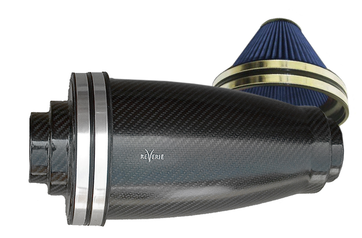 REVERIE Daytona 230CX Universal Air Induction Kit - 152mm, Carbon - R01SE0173